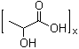 结构式 CAS# 26100-51-6, (±)-乳酸均聚物
