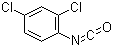 structure of CAS# 2612-57-9, 2,4-Dichlorophenyl isocyanate