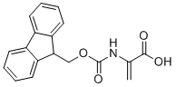 structure of CAS# 261522-33-2, 2-(((9H-fluoren-9-yl)methoxy)carbonylamino)acrylic acid