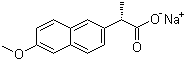 萘普生钠分子结构 (CAS 26159-34-2)