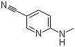 structure of CAS# 261715-36-0, 6-(Methylamino)nicotinonitrile