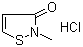 结构式 CAS# 26172-54-3, 2-甲基-4-异噻唑啉-3-酮盐酸盐