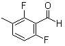 structure of CAS# 261763-34-2, 2,6-Difluoro-3-methylbenzaldehyde