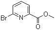 结构式 CAS# 26218-75-7, 6-溴-2-吡啶甲酸甲酯