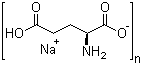 structure of CAS# 26247-79-0, L-Glutamic acid homopolymer sodium salt;Sodium poly-L-glutamate; Sodium polyglutamate