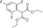 结构式 CAS# 262609-07-4, (2,4,6-三氟苯基)丙二酸二乙酯