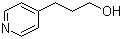 4-Pyridinepropanol molecular structure (CAS 2629-72-3)