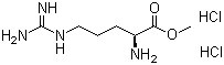 structure of CAS# 26340-89-6, Methyl L-argininate dihydrochloride;L-Arginine methyl ester dihydrochloride
