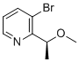structure of CAS# 2641451-44-5, (S)-3-Bromo-2-(1-methoxyethyl)pyridine;3-bromo-2-[(1S)-1-methoxyethyl]pyridine
