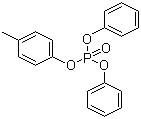 结构式 CAS# 26444-49-5, 磷酸甲酚二苯酯; 磷酸甲苯二苯酯; 甲苯基二苯基磷酸酯; 甲酚基磷酸二苯酯