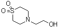 4-(2-Hydroxyethyl)thiomorpholine-1,1-dioxide molecular structure (CAS 26475-62-7)