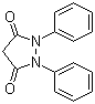 1,2-Diphenyl-3,5-dioxopyrazolidine molecular structure (CAS 2652-77-9)