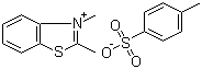 结构式 CAS# 2654-52-6, 2,3-二甲基苯并噻唑鎓对甲苯磺酸盐