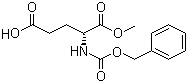 structure of CAS# 26566-11-0, N-[(Phenylmethoxy)carbonyl]-D-glutamic acid 1-methyl ester