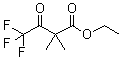 structure of CAS# 26717-76-0, 4,4,4-Trifluoro-2,2-dimethyl-3-oxobutanoic acid ethyl ester