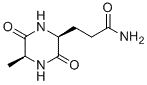 结构式 CAS# 268221-76-7, 3-((2S,5S)-5-甲基-3,6-二氧代哌嗪-2-基)丙酰胺