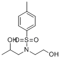 structure of CAS# 26831-90-3, N-(2-Hydroxyethyl)-N-(2-hydroxypropyl)-p-toluenesulphonamide