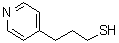 4-Pyridinepropanethiol molecular structure (CAS 26847-63-2)