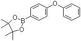结构式 CAS# 269410-26-6, 苯氧基苯-4-硼酸频哪醇酯