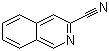 structure of CAS# 26947-41-1, 3-Isoquinolinecarbonitrile