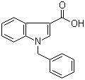 1-Benzylindole-3-carboxylic acid molecular structure (CAS 27018-76-4)