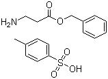 beta-Alanine benzyl ester p-toluenesulfonate salt molecular structure (CAS 27019-47-2)