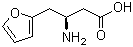 (S)-3-Amino-4-(2-furyl)butanoic acid molecular structure (CAS 270263-05-3)