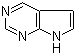 1H-Pyrrolo[2,3-d]pyrimidine molecular structure (CAS 271-70-5)