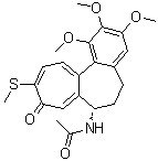 Thiocolchicine molecular structure (CAS 2730-71-4)
