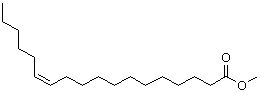 (12Z)-12-十八碳烯酸甲酯分子结构 (CAS 2733-86-0)