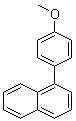 1-(4-Methoxyphenyl)naphthalene molecular structure (CAS 27331-33-5)