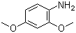 2,4-Dimethoxyaniline molecular structure (CAS 2735-04-8)