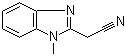 (1-Methyl-1H-benzoimidazol-2-yl)acetonitrile molecular structure (CAS 2735-62-8)