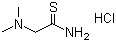 structure of CAS# 27366-72-9, 2-(Dimethylamino)thioacetamide hydrochloride