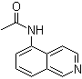 structure of CAS# 27461-33-2, 5-Acetamidoisoquinoline;N-(Isoquinol-5-yl)acetamide
