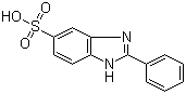 structure of CAS# 27503-81-7, Ensulizole;2-Phenylbenzimidazole-5-sulfonic acid; 2-Phenyl-1H-benzo[d]imidazole-5-sulfonic acid