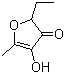 结构式 CAS# 27538-10-9, 2-乙基-4-羟基-5-甲基-3(2H)-呋喃酮