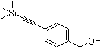 structure of CAS# 275386-60-2, 4-(Trimethylsilylethynyl)benzyl alcohol;4-((2-Trimethylsilyl)ethynyl)benzyl alcohol