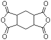 structure of CAS# 2754-41-8, 1,2,4,5-Cyclohexanetetracarboxylic acid dianhydride;1,2,4,5-Cyclohexanetetracarboxylic dianhydride; HPMDA