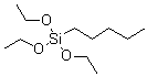 structure of CAS# 2761-24-2, Pentyltriethoxysilane;Amyltriethoxysilane; LS 4230; Pentyltriethoxysilane; n-Pentyltriethoxysilane