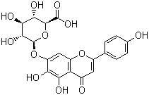 Scutellarin molecular structure (CAS 27740-01-8)