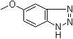 结构式 CAS# 27799-91-3, 5-甲氧基-1H-苯并三唑