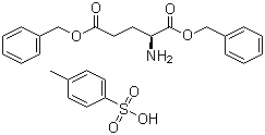结构式 CAS# 2791-84-6, L-谷氨酸双苄酯对甲苯磺酸盐