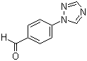 structure of CAS# 27996-86-7, 4-(1H-1,2,4-Triazol-1-yl)benzaldehyde;4-(1H-1,2,4-Triazol-1-yl)benzenecarbaldehyde