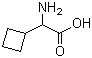 结构式 CAS# 28024-69-3, DL-环丁基甘氨酸
