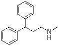 structure of CAS# 28075-29-8, N-Methyl-3,3-diphenylpropylamine;(3,3-Diphenylpropyl)methylamine