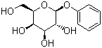 structure of CAS# 2818-58-8, Phenylgalactoside;Phenyl-beta-D-galactopyranoside; P-Gal