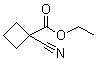 Ethyl 1-cyanocyclobutanecarboxylate molecular structure (CAS 28246-87-9)