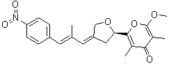 (+)-(R)-Aureothin molecular structure (CAS 2825-00-5)