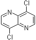 结构式 CAS# 28252-80-4, 4,8-二氯-1,5-萘啶